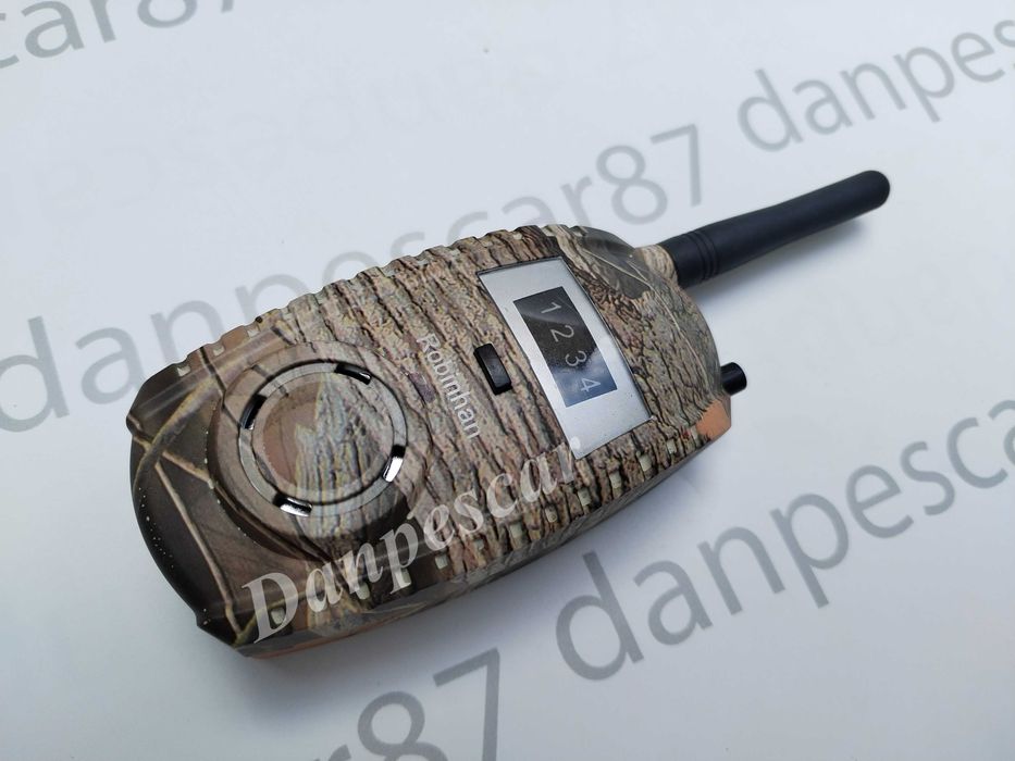 Set 4 Avertizori cu Statie ROBINHAN CAMUFLAJ CU LUMINA VEGHE si penar