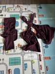 Слинг CABOO Cotton bled burgundy