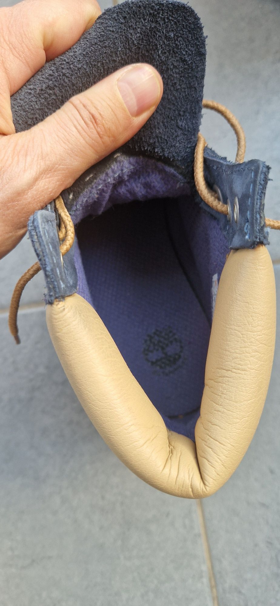 Ghete Timberland piele intoarsa - pentru copii - marime 34