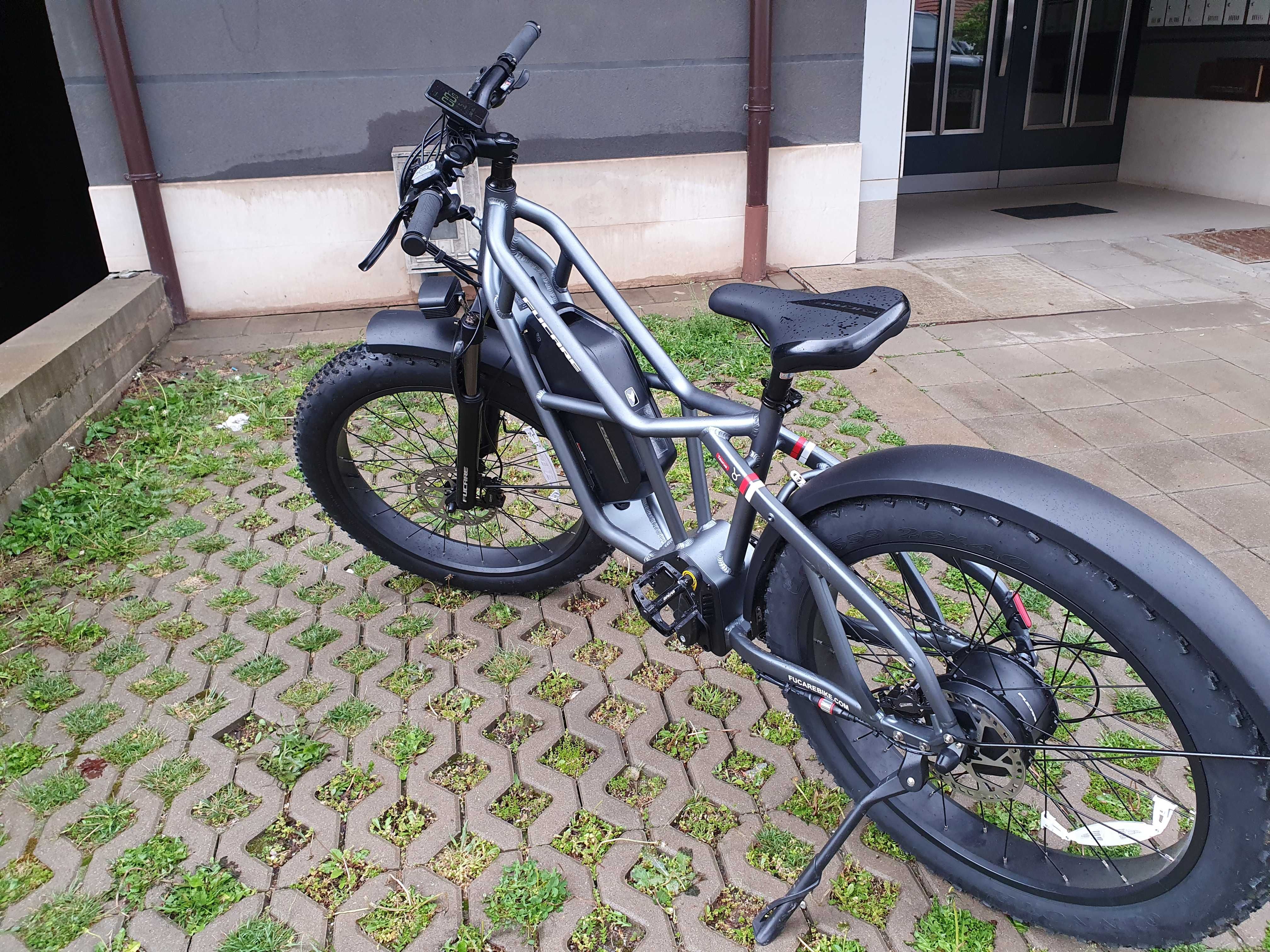 СПЕШНО Електрически велосипед Fucare Taurus 1400W 1200Wh Fatbike