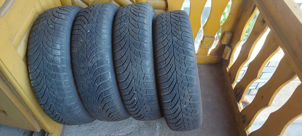 Vând roti iarna 165/70 R14 anvelope + jante