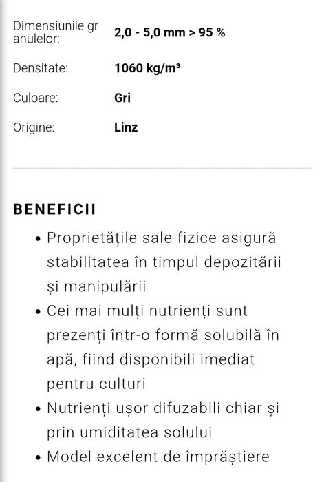 Complex NPK AzoMures 20-20-0, Complex LAT Austria 20 20 0