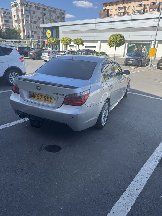 Vand bmw e60 520d 163cp m paket din fabrica recent adusa pe roti