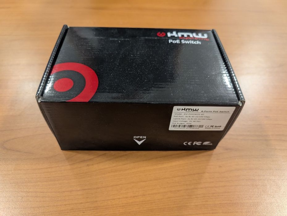 Switch KMW-POE0402E-60 Poe 4 Porturi 60W