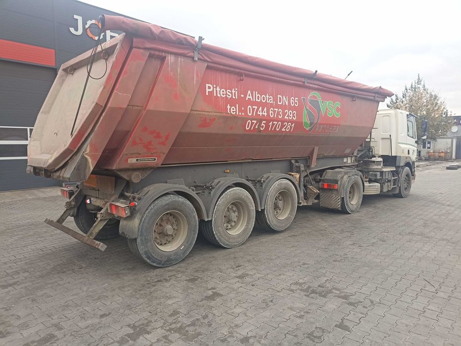 Ansamblu Cap tractor Daf cf 85 si semiremorca basculabila