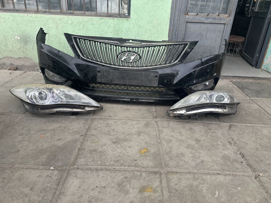 Hyundai Grandeur HG кузов Бампер сборе фары туманки