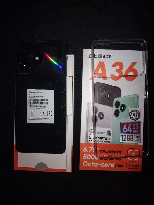Продам смартфон zte a36