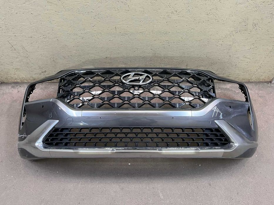 Бампер Оригинал в сборе Хендай Санта Фе 2020- / Hyundai Santa Fe 2023