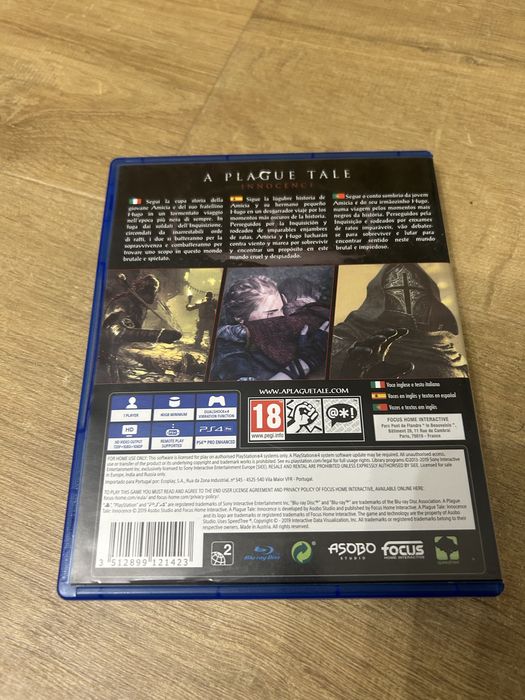 Joc A plague tale ps 4