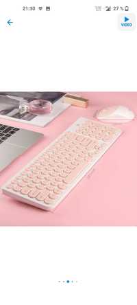 Kit tastatura si mouse wireless ( fara fir ) NOU