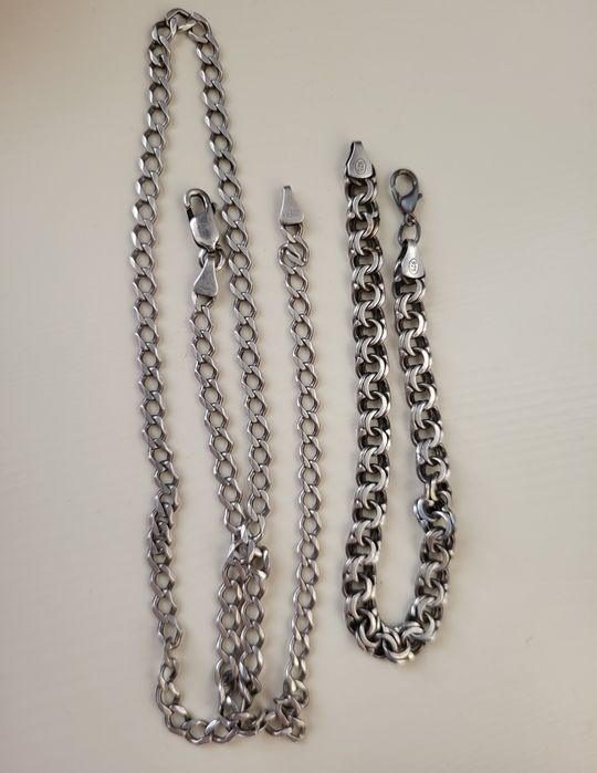 Продам срочно серебро цепочка браслет печатка