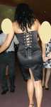 Rochie satin, sarafan negru, marimea 38