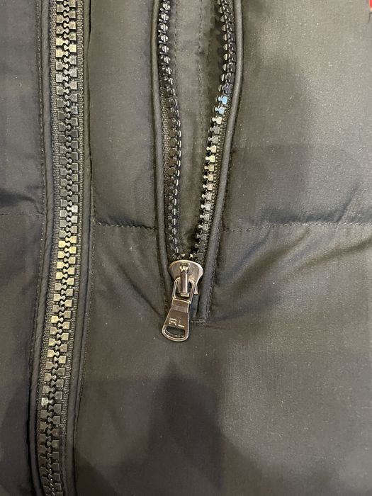 Geaca Ralph Lauren Polo neagra mata in cea mai bun stare
