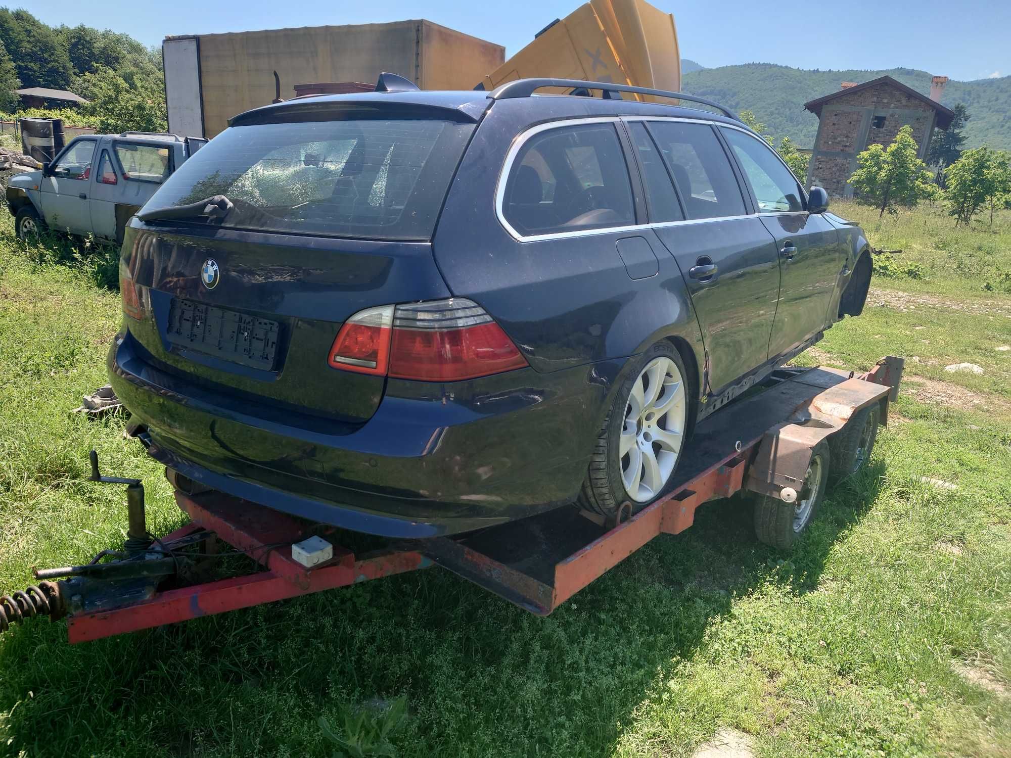 На части БМВ Е61 530д 218коня - BMW E61 530d 218hp ляв волан е60