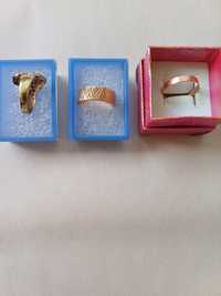 Золотые кольца 18-18,5 размер 583,585 пробы