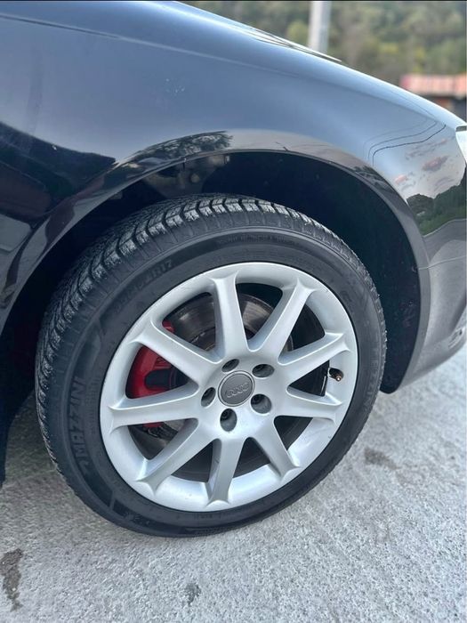 Vând jante 5x112 r17 butuc 57.1 cu cauciucuri