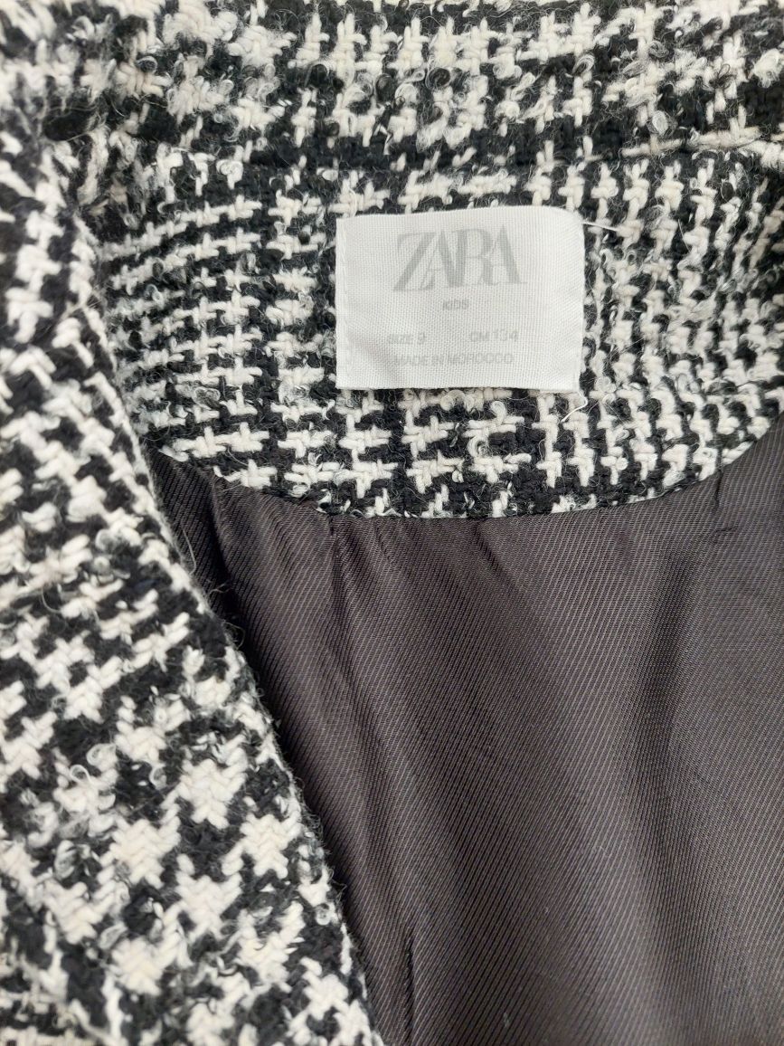 Palton Black&White Zara 7-9 ani