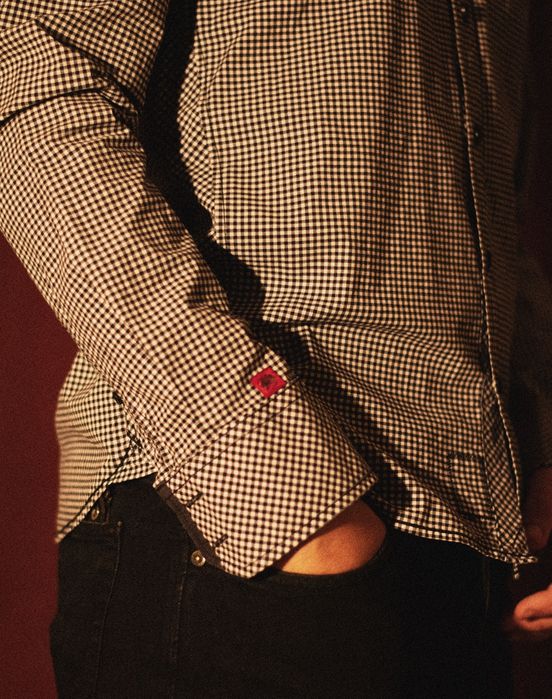 Нова Мъжка риза и бял панталон с колан