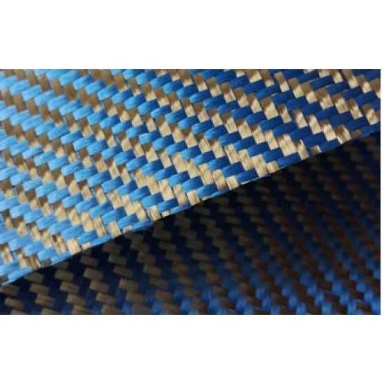 Vand panza fibra carbon hibrid, colorata