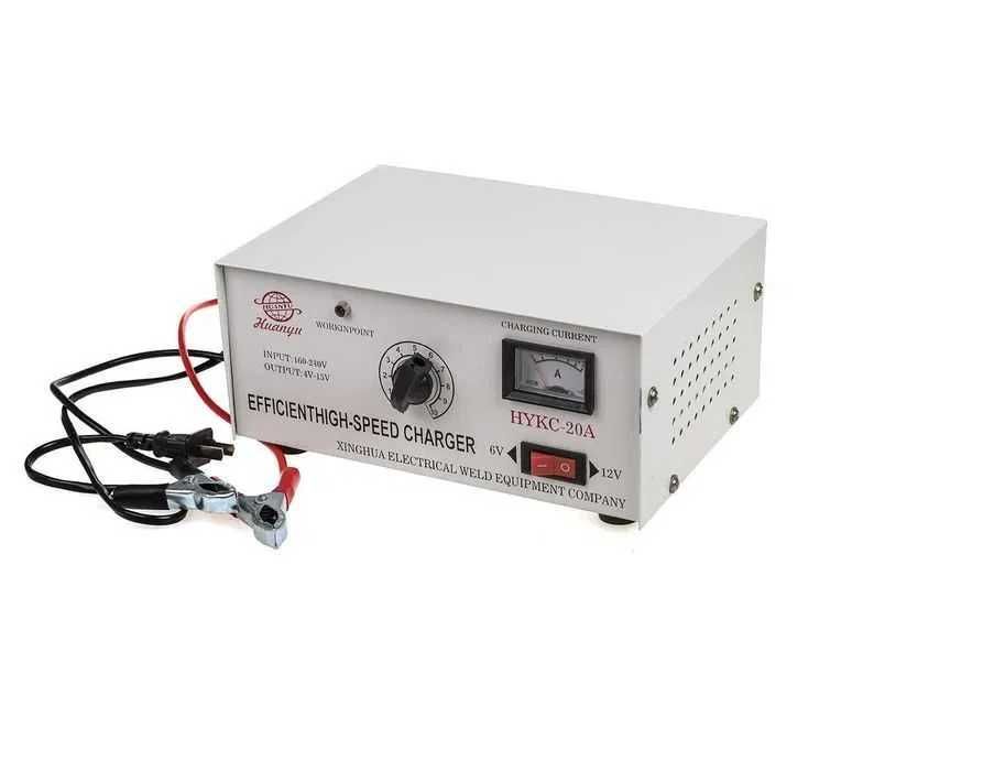 Зарядно за акумулатор на автомобил кола 20A Ампера 6/12V