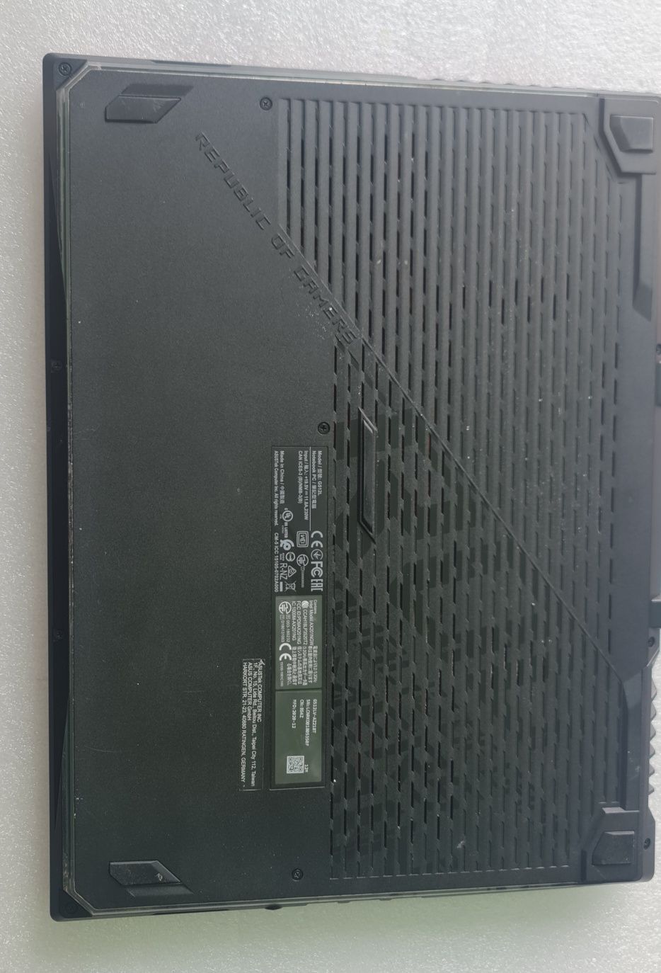Asus Rog Strix 15 / 240hz / i7 10870h / Rtx /
