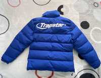 Geaca Trapstar Hyperdrive blue white albastra Central Cee