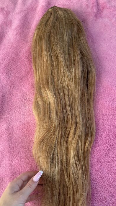 Екстеншъни- тъмно русо