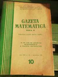 Vând Gazeta Matematica