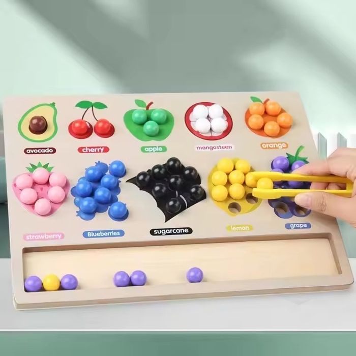 Jucarie cu bile ideala pentru a invata sa numere