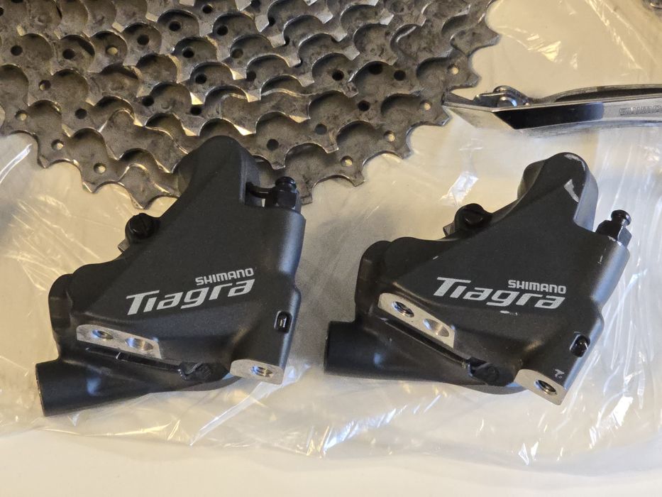 Shimano Hidraulic disc groupset 2x10 viteze cursiera gravel Tiagra