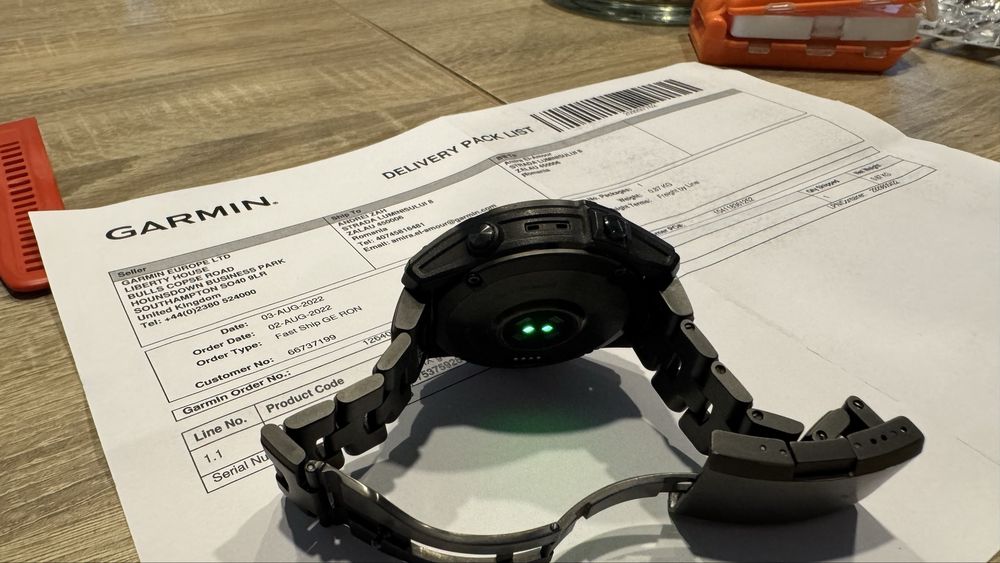 Garmin Epix Gen 2 Titanium Black Sapphire Amoled