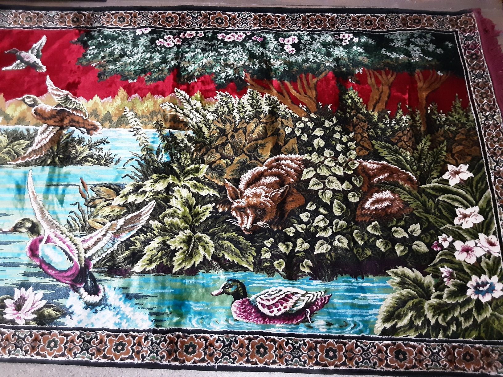 Carpetă persa-nă deosebită.