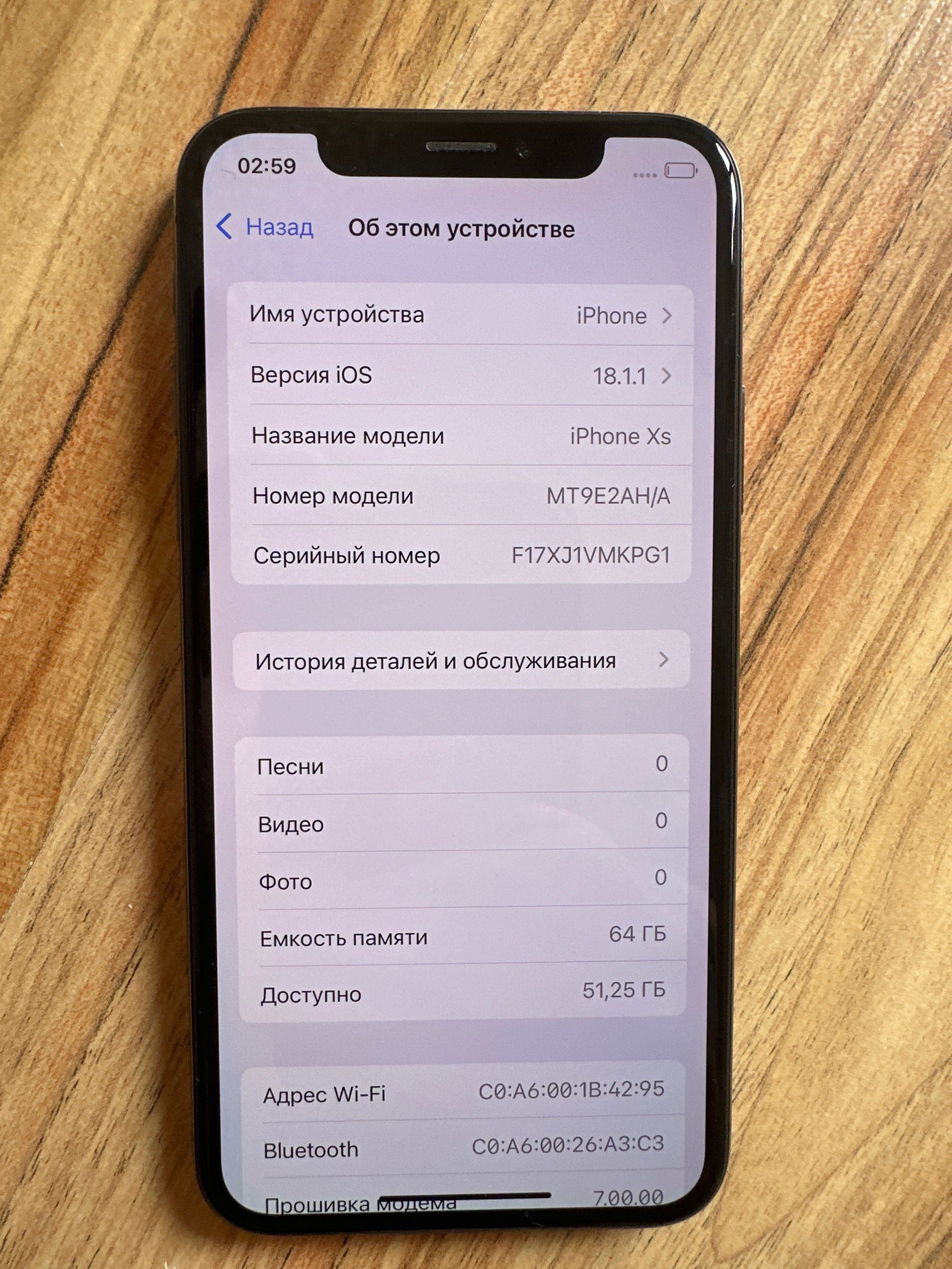 Iphone XS qora ideal