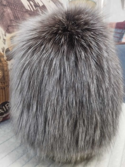 Шапка чернобурка