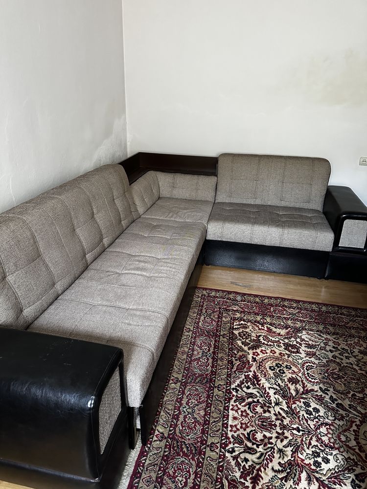 Vand coltar extensibil cu lada depozitare