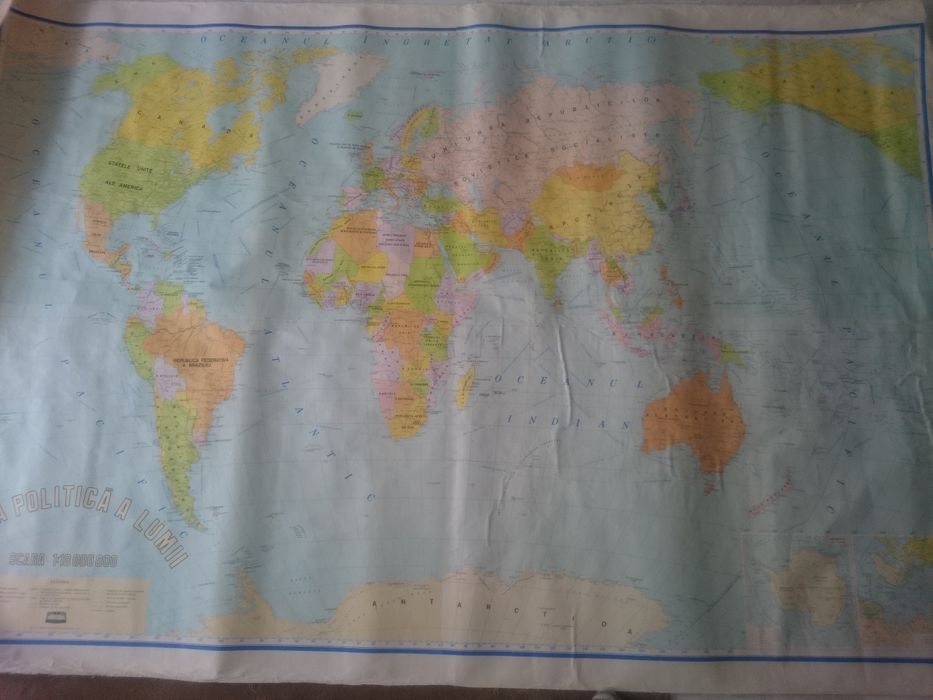 Harta politica a lumii 1987