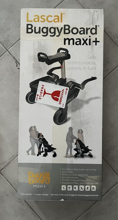 Борд / платформа за второ дете Lascal Buggy Board Maxi със седалка