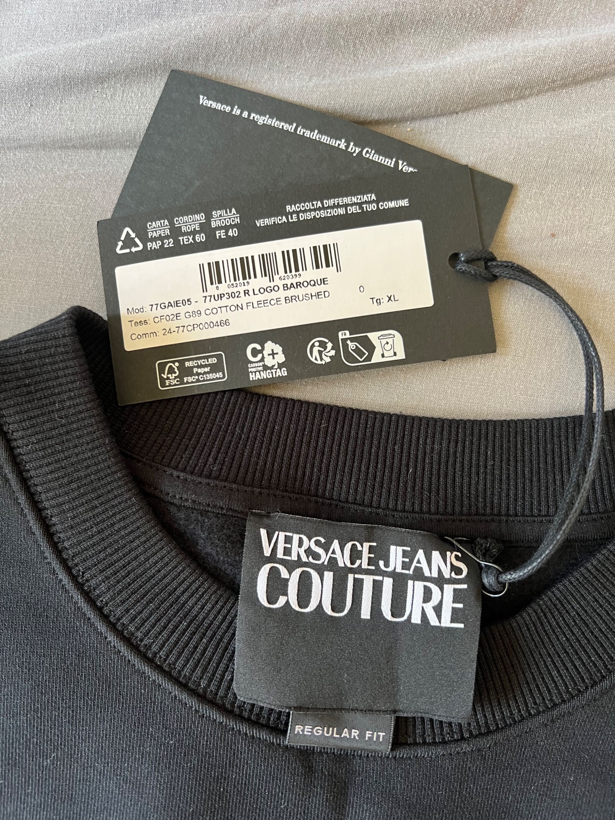 Versace Jeans Couture Памучен суичър ХЛ оригинален