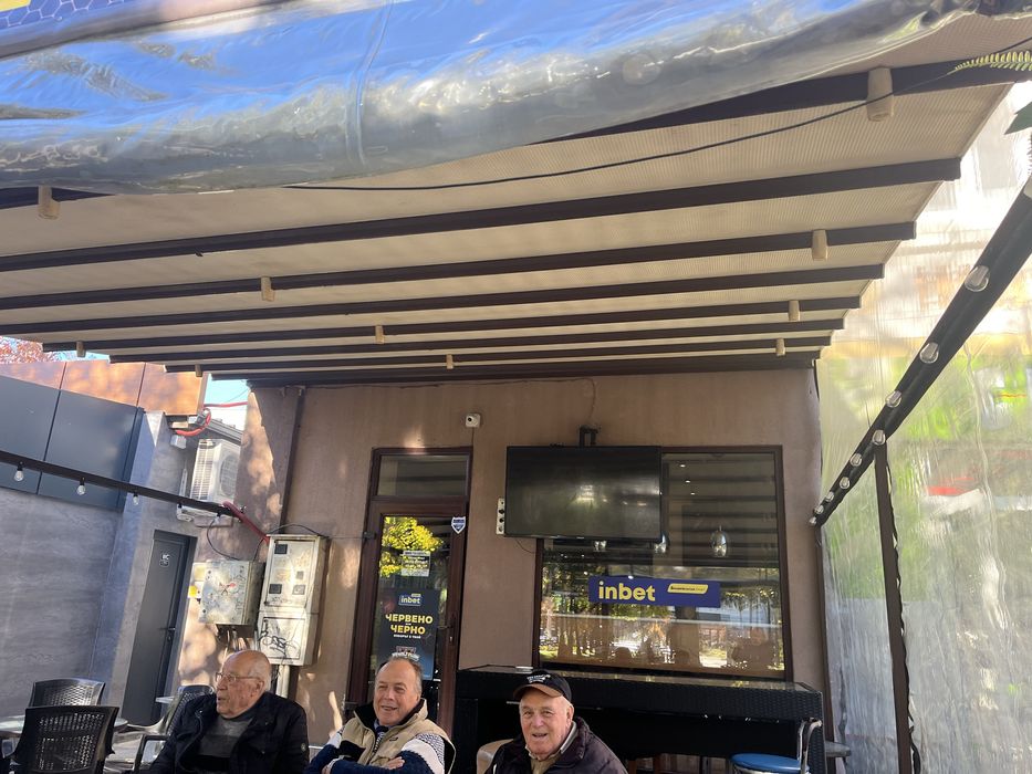 Пергола - с подвижен покрив