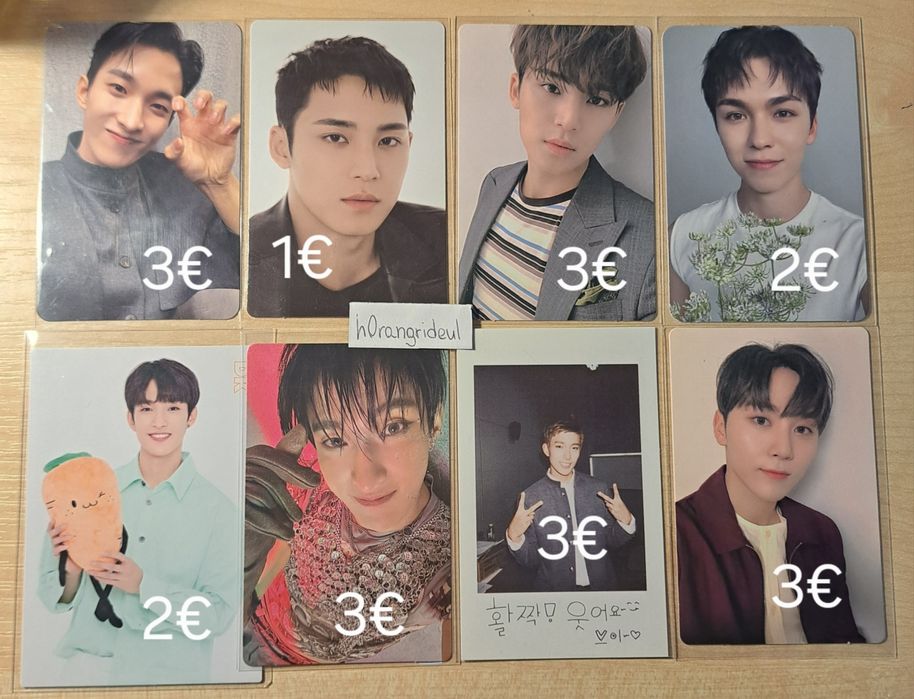 официални kpop картички Txt The boyz Boynextdoor Seventeen