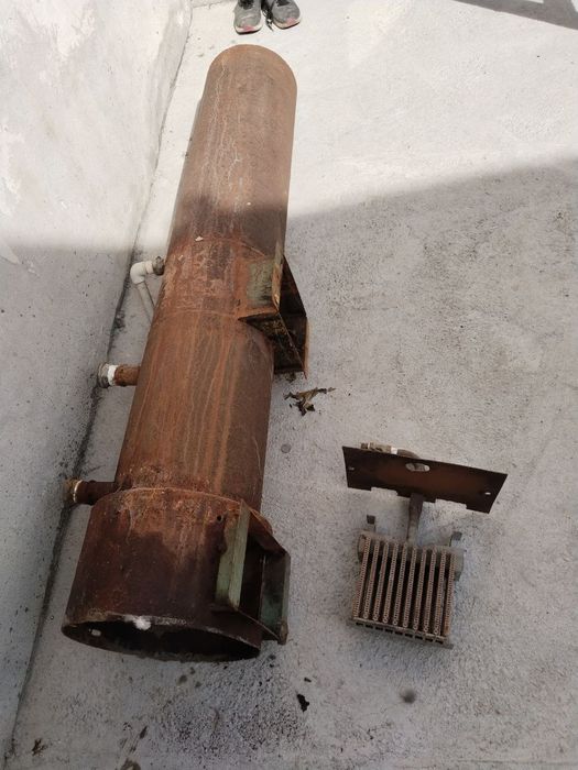 Котёл самодельный двухконтурный