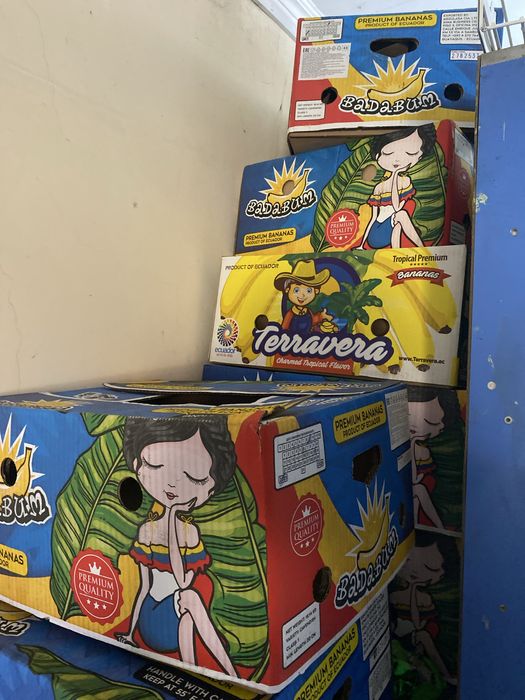 Банановые коробки новый