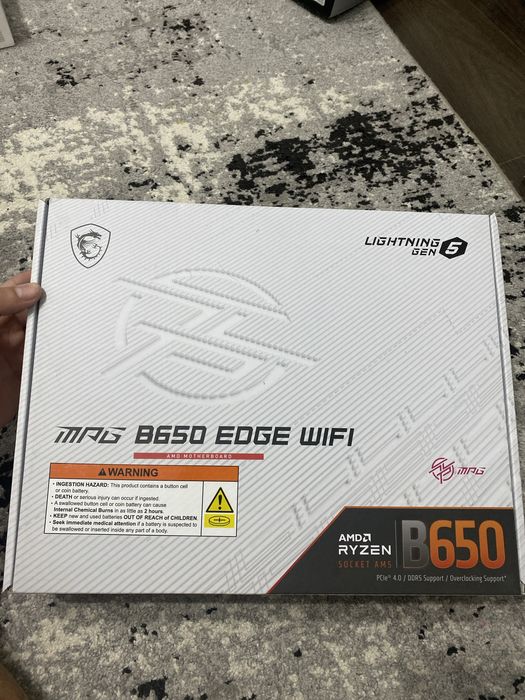 Placa de baza Msi Mpg B650 Edge Wifi ! Noua in cutie sigilata !