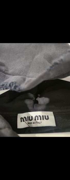 Miu miu Горнище с качулка