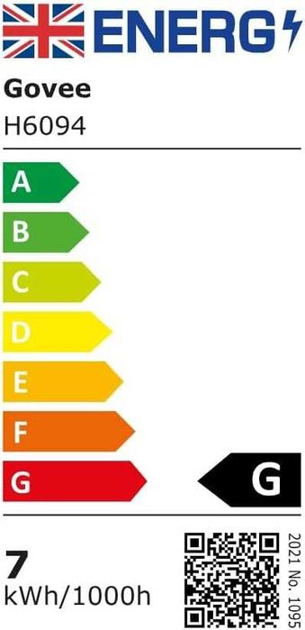 Нов Govee Проектор звездно небе и водни ефекти, 40 режима и бял шум