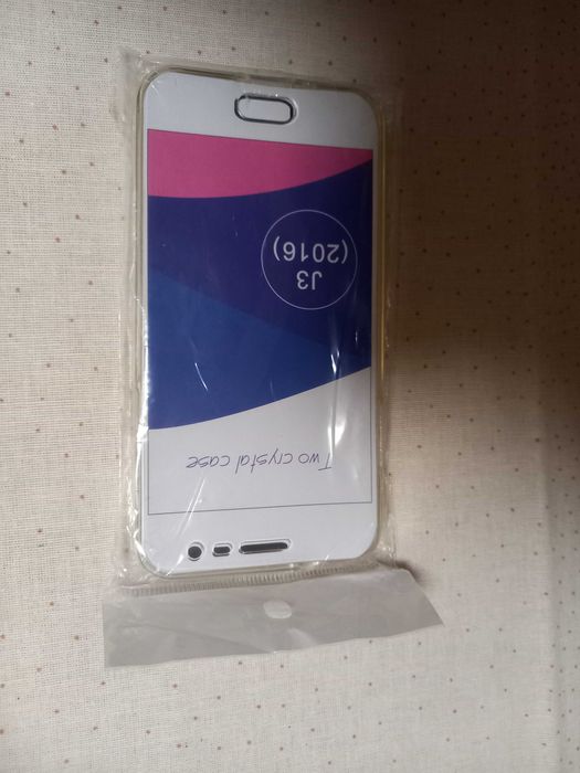 Husă telefon transparentă pentru Samsung j3