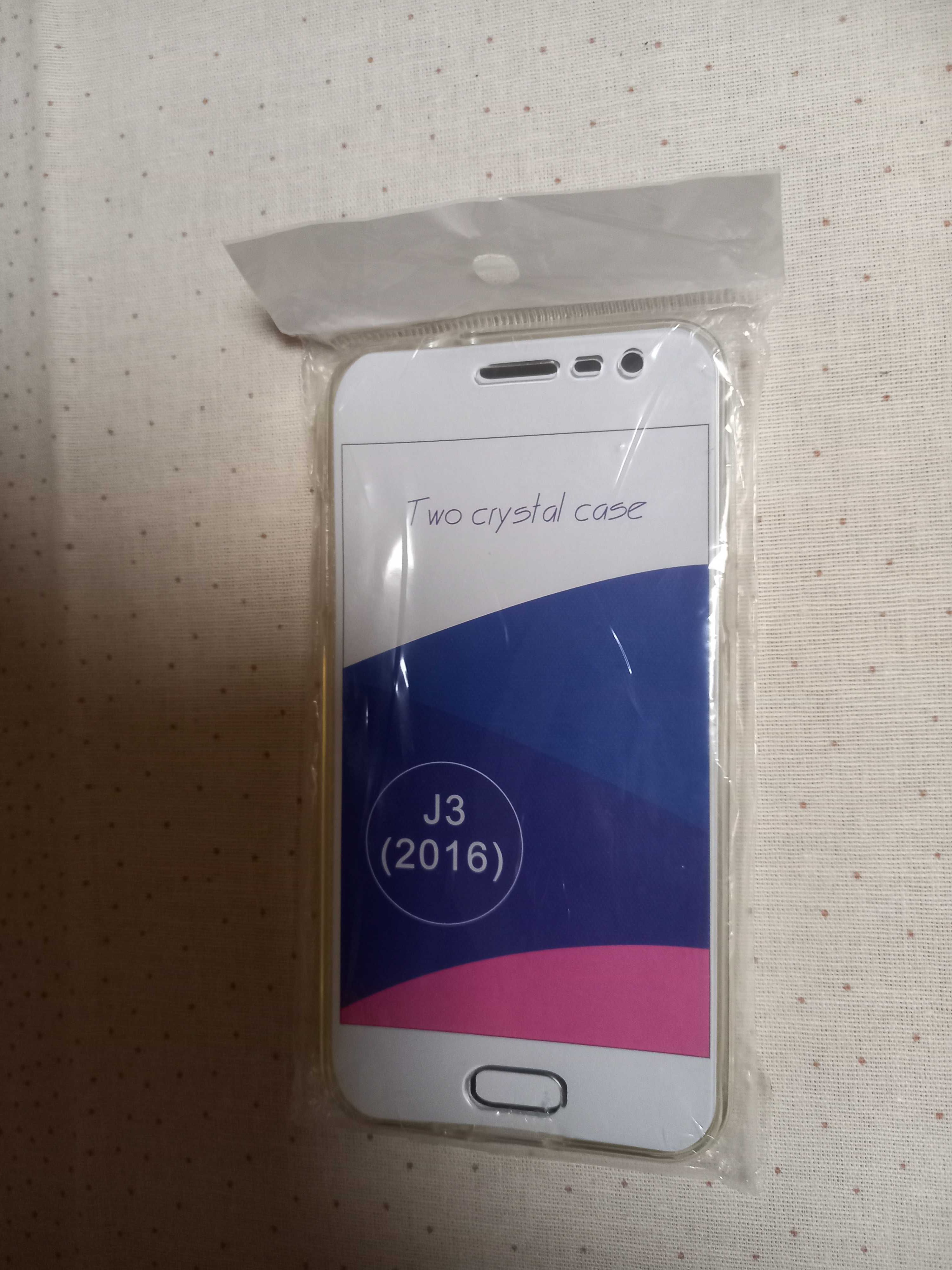 Husă telefon transparentă pentru Samsung j3