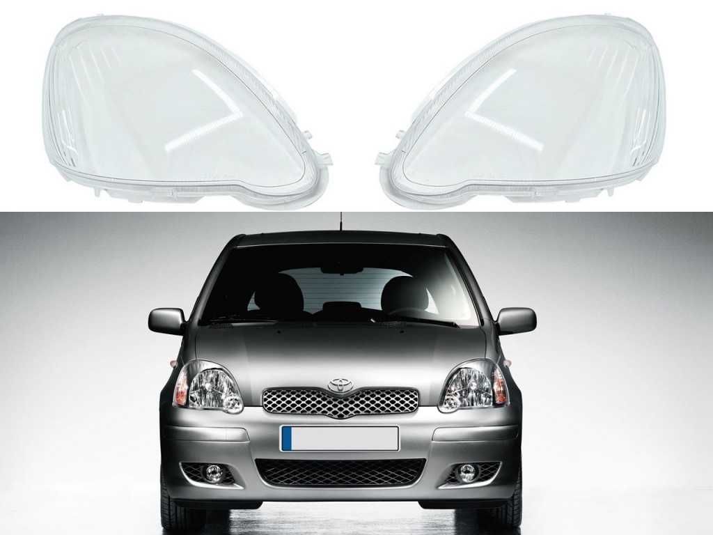 Стъкла за фарове на Toyota Yaris Facelift (2003-2006)  555