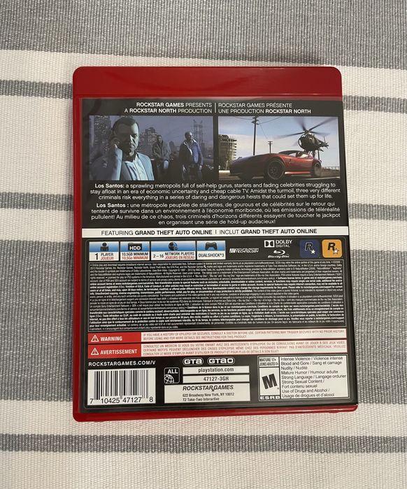 GTA 5/ Grand Theft Auto V - PS3