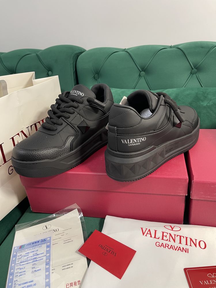 Adidasi Valentino One Stud piele naturala Full Box Premium